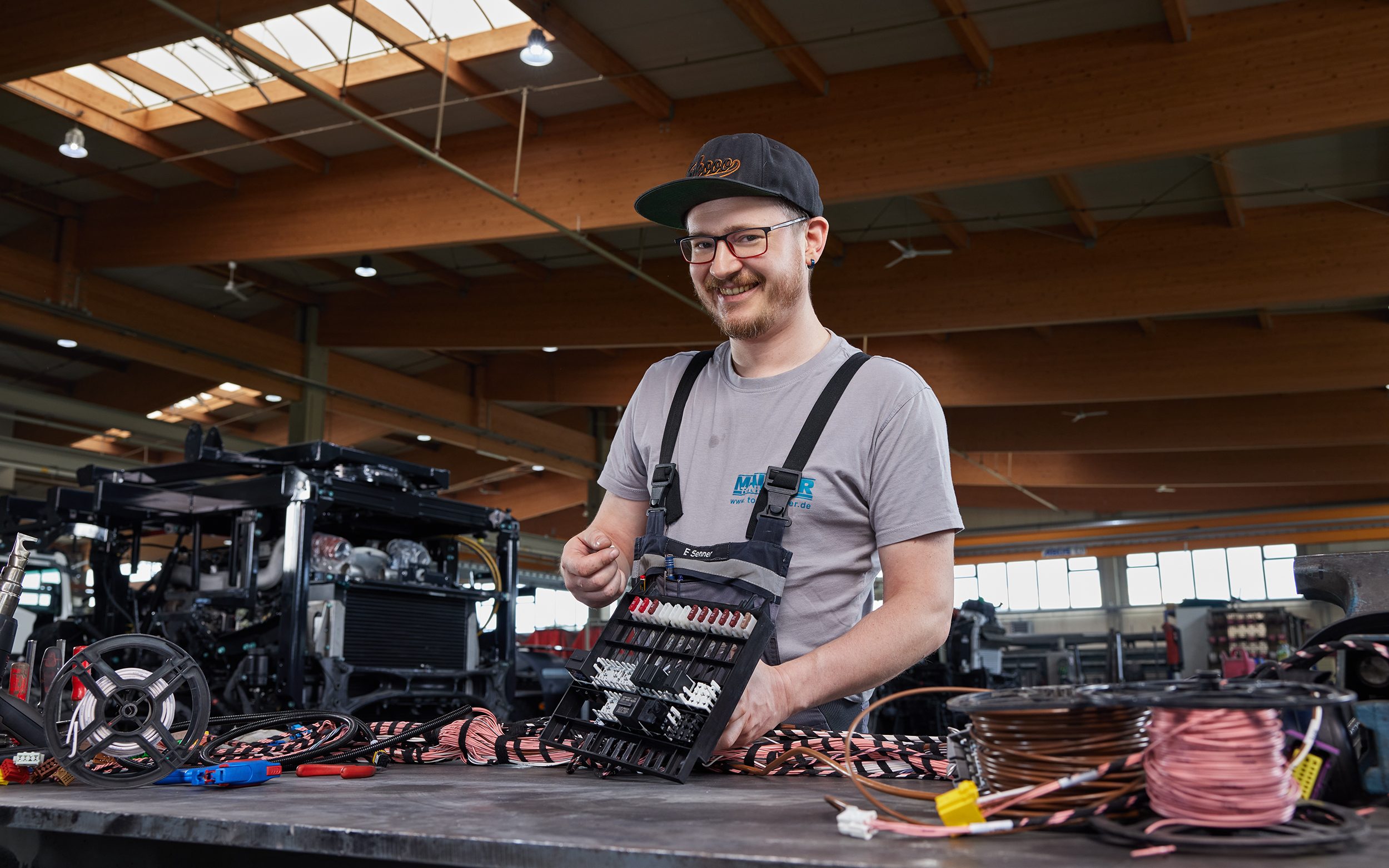 Elektriker, Toni Maurer, Fahrzeugbau